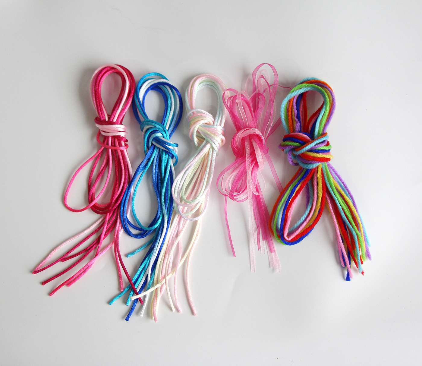 欧美七彩编发绳民族风发饰品头绳藏辫脏辫绳编发五彩绳舞台编发绳