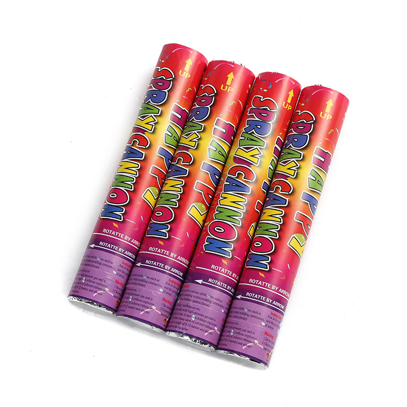 酒吧气氛道具礼炮礼花筒 新店开业氛围布置道具阻燃礼炮婚庆用品