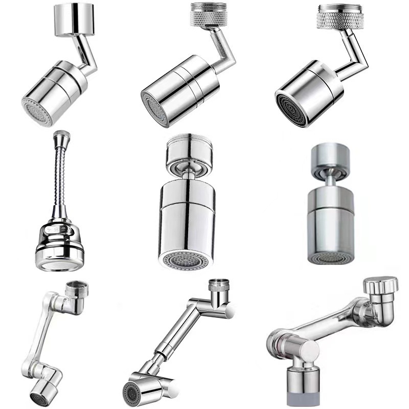 mechanical arm universal faucet extender faucet universal splash-proof faucet 1080-degree rotating universal rocker arm