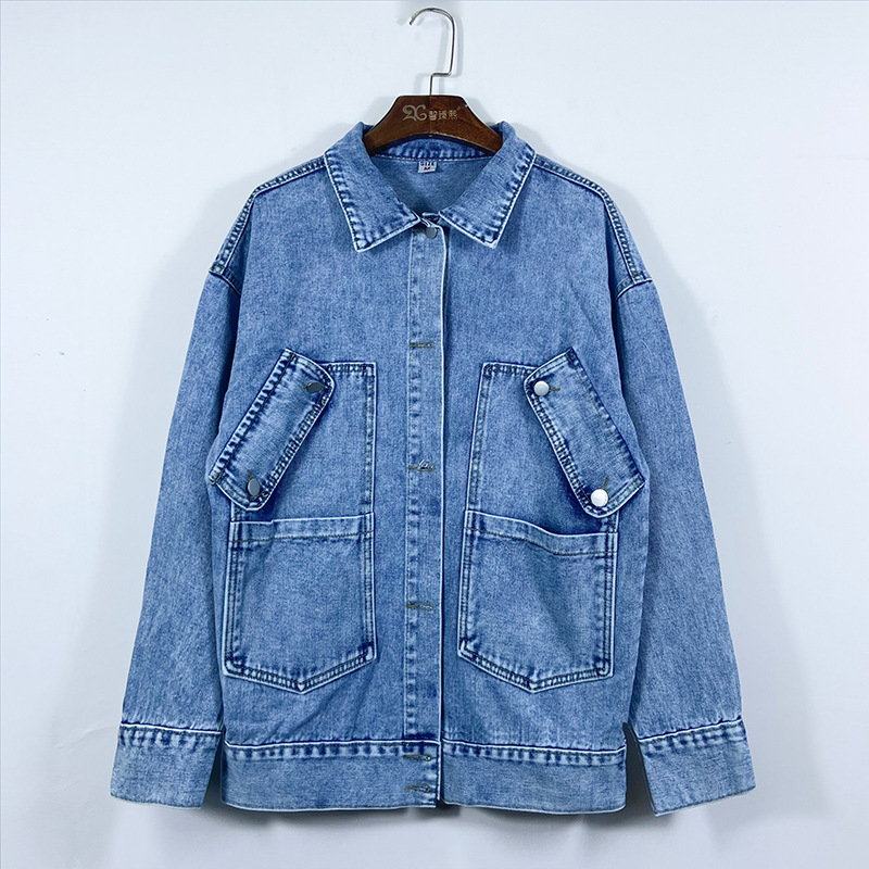 样牛仔外套