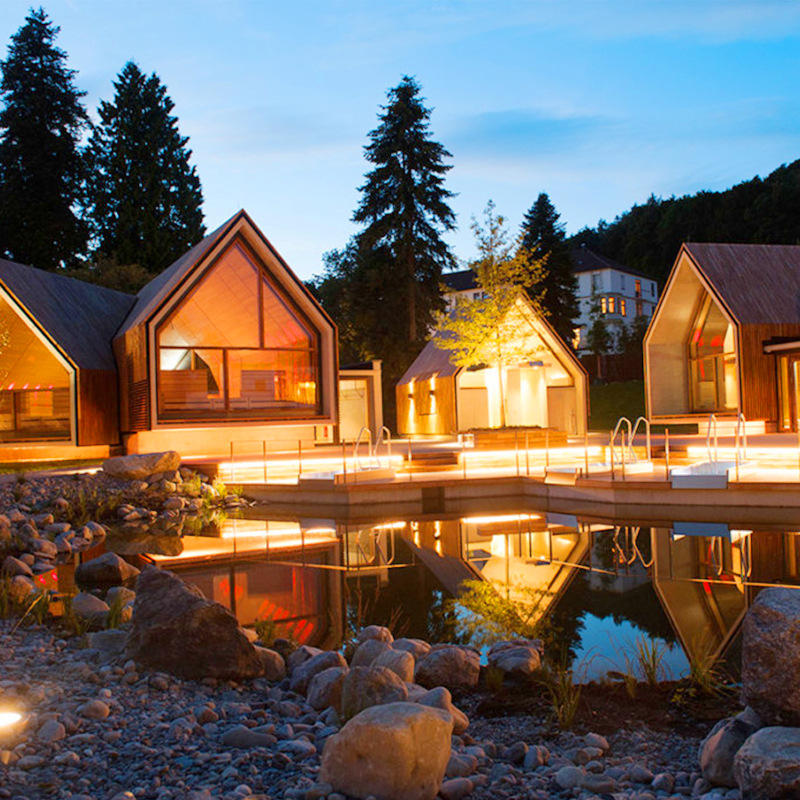 露营地网红木屋 岗亭 阳光房 活动板房骨移动商铺活动房 玻璃房