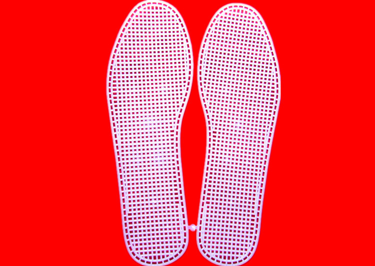 塑料鞋垫网格透明鞋垫自己做手工毛线鞋垫手工自己绣手工鞋垫手纳