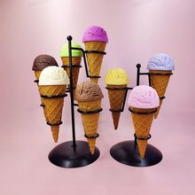 冰淇淋模型水果甜筒冰激凌蛋筒橱窗展柜摆件装饰儿童拍摄道具