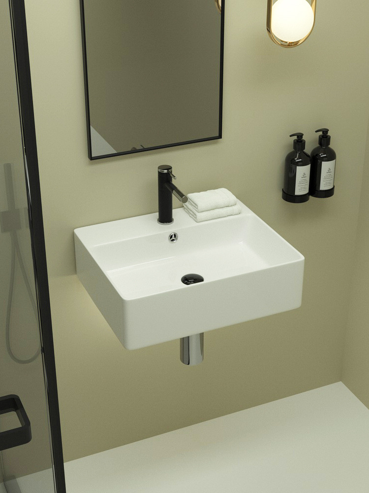 挂式洗手盆 陶瓷洗漱台小户型挂墙式洗手池台盆洗脸盆 水盆卫生间