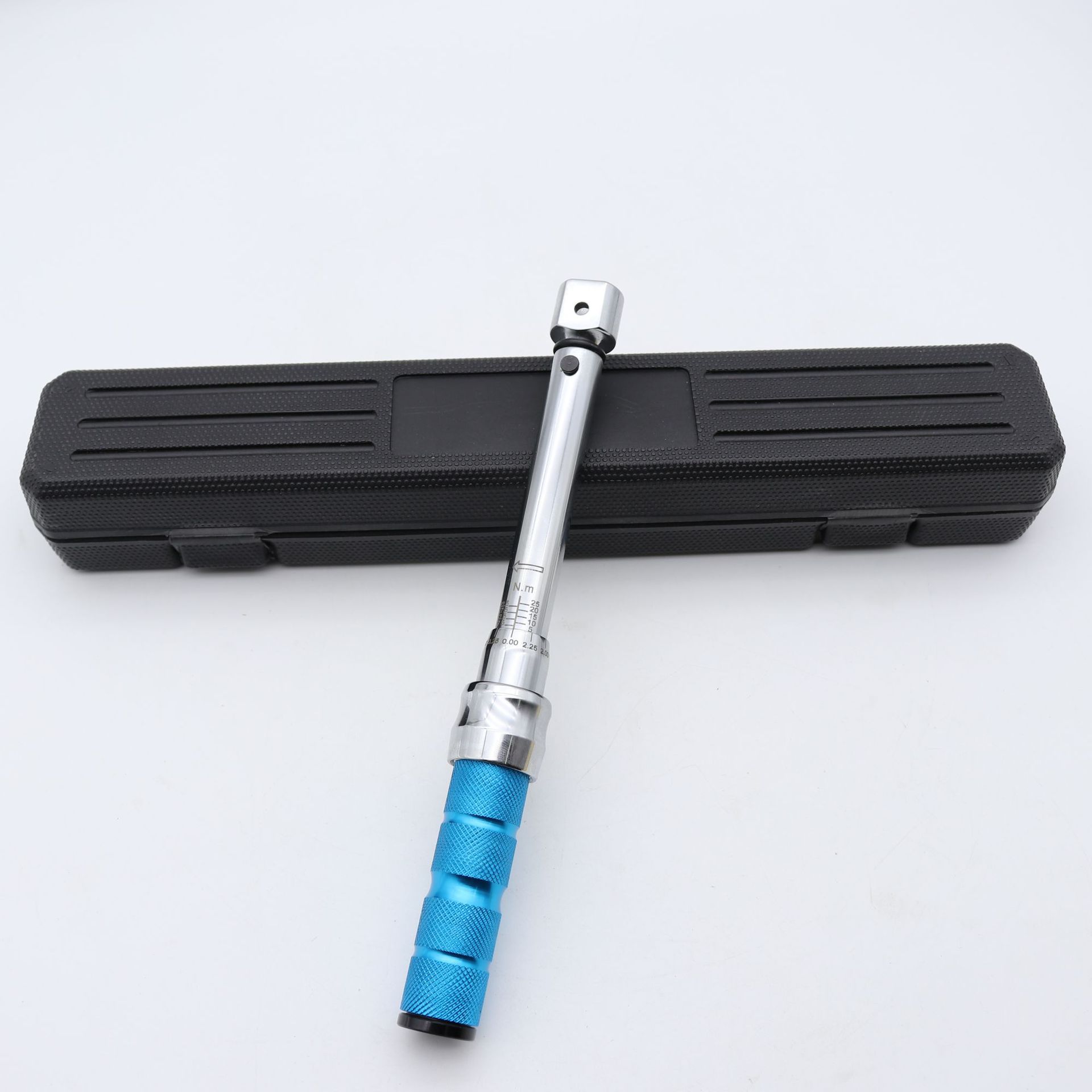 可换头方孔扳手可调式公斤扭力扳手汽修套筒活动头扭矩扳手