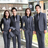 New products men and women Same item Business Suits fashion temperament suit suit hotel Administration work uniform wholesale