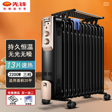 先锋取暖器 13片油汀家用电暖器 电暖气片节能加热器烤火炉DYT-Z2
