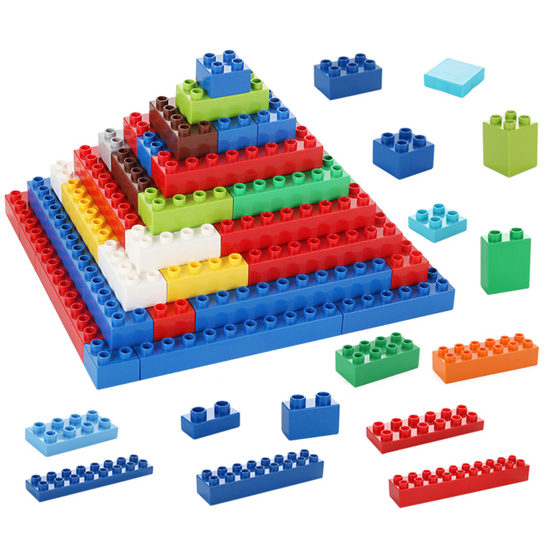 兼容乐高儿童大颗粒积木玩具厂家直销基础散件1孔砖拼插积木玩具