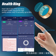 smart ring健康记录智能指环心率HRV血氧运动计步睡眠质量