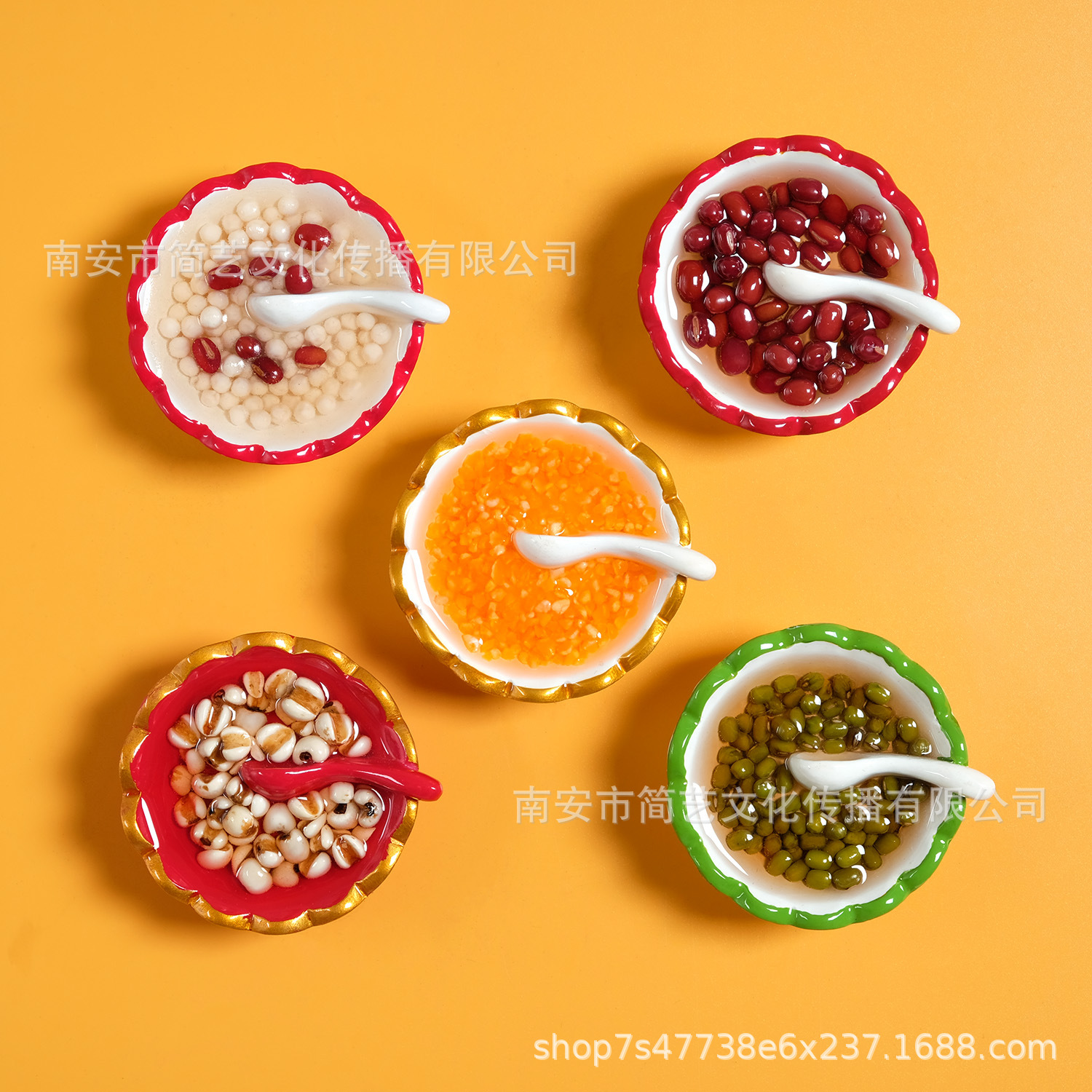 创意3d仿真美食冰箱贴甜品水果糖水清凉一夏磁性贴居家装饰品