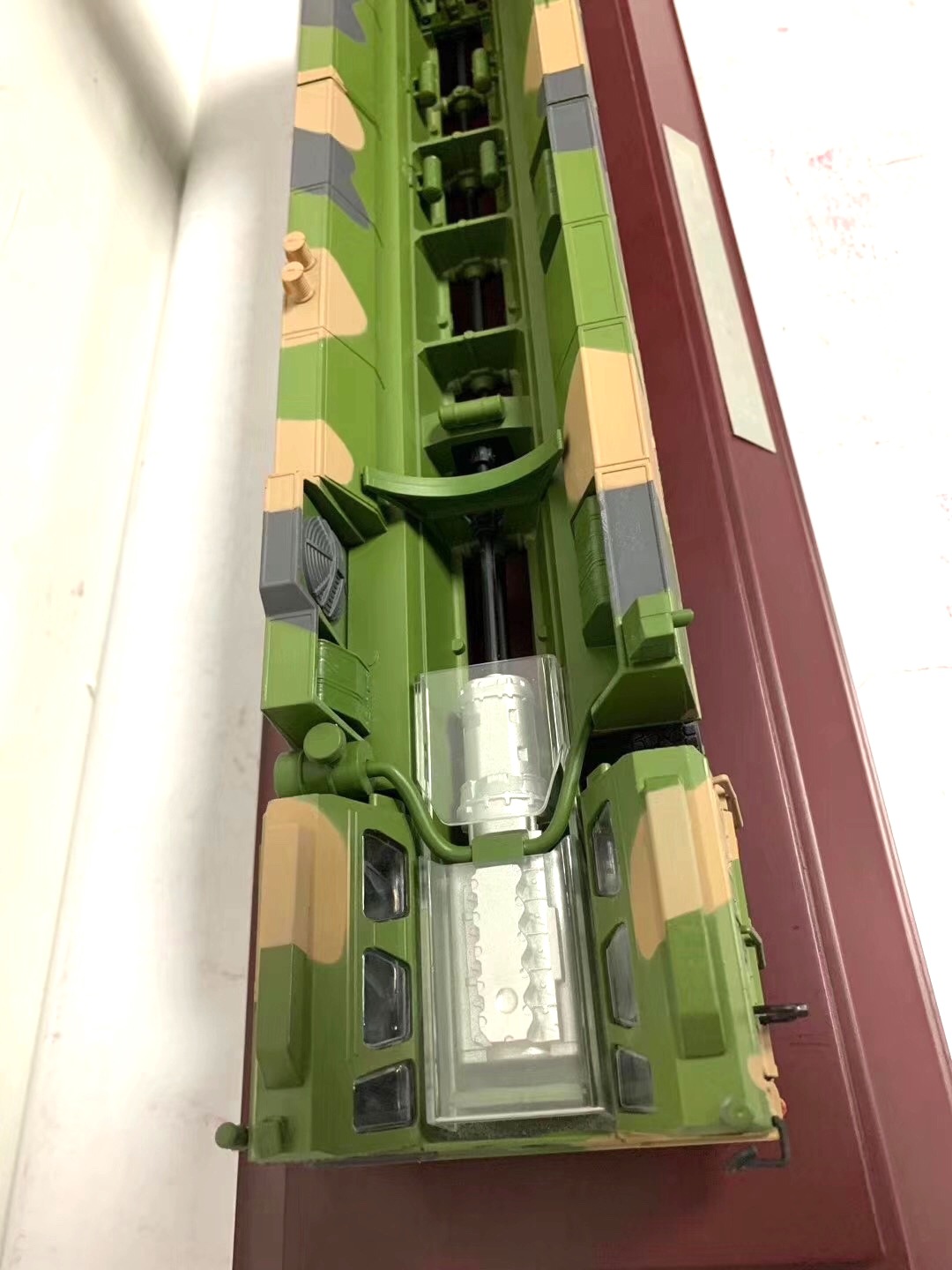 1:40 东风-41 洲际弹道导弹 合金导弹车模型 df-41 导弹车模型