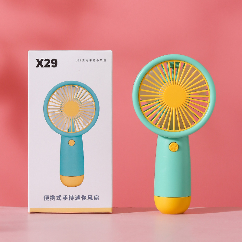 Source Factory Small Handheld Fan New Cartoon Student Gift Mini Usb Fan Wholesale Portable