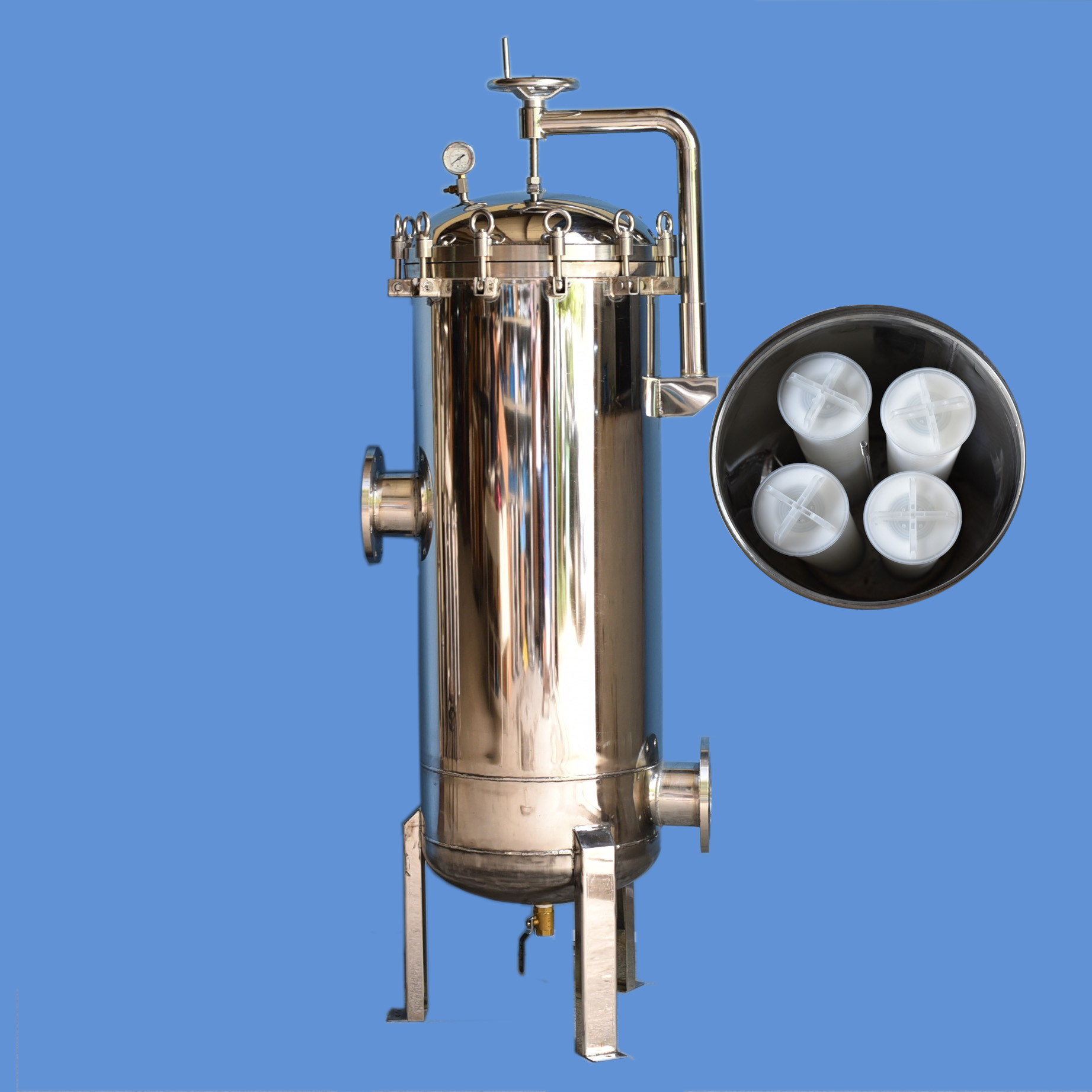 四芯大流量过滤器