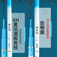 化氏新品飞鲨巨物鱼竿手竿轻量版28调暴力大物竿青鱼鲟鱼钓竿鲤竿