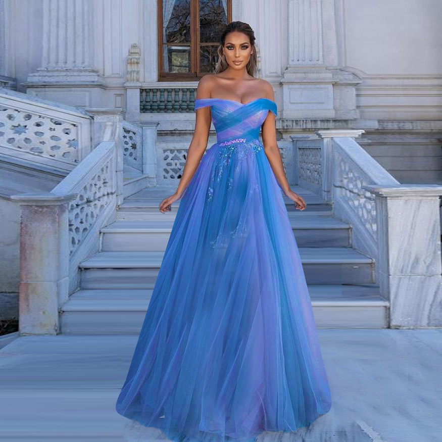 名媛高腰公主裙图片