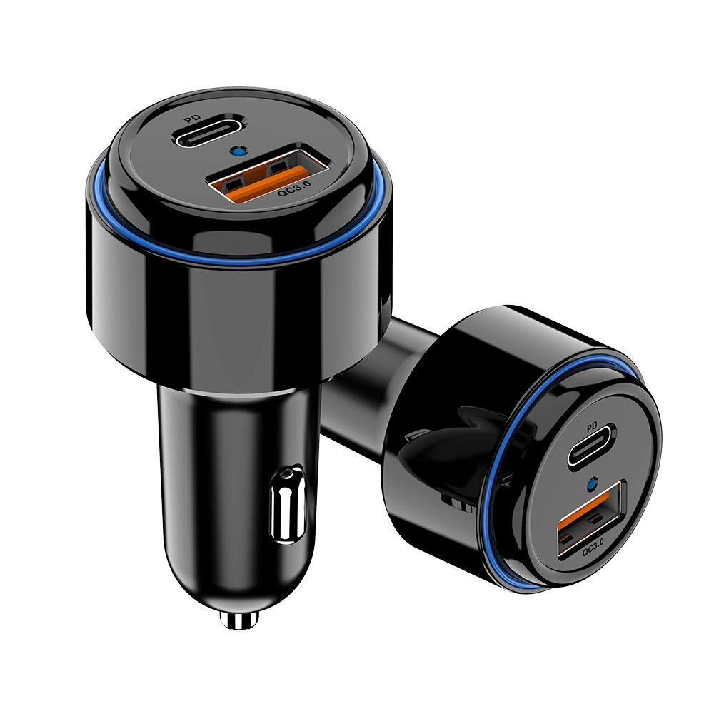 跨境车充点烟器pd20w适用苹果快充qc3.0华为闪充车载充电器-阿里巴巴
