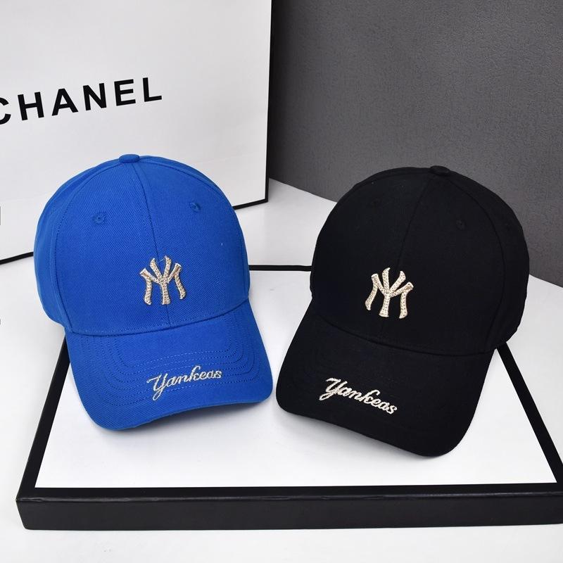 Spot] New Embroidered Letters High Quality Peaked Cap for Women Summer Sun-Proof Korean Style All-Match Curved Brim Stick