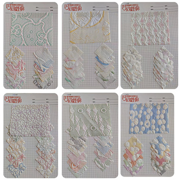 2024新品3d立体压花肌理布料外套服饰面料复合压皱起泡面料流行时