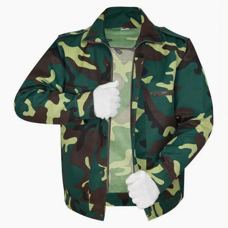 农民工穿的工作服户外春秋男女迷彩服上衣套装建筑工地汽修服装服