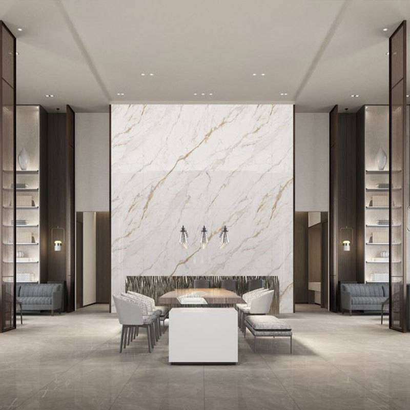 仿大理石电视背景