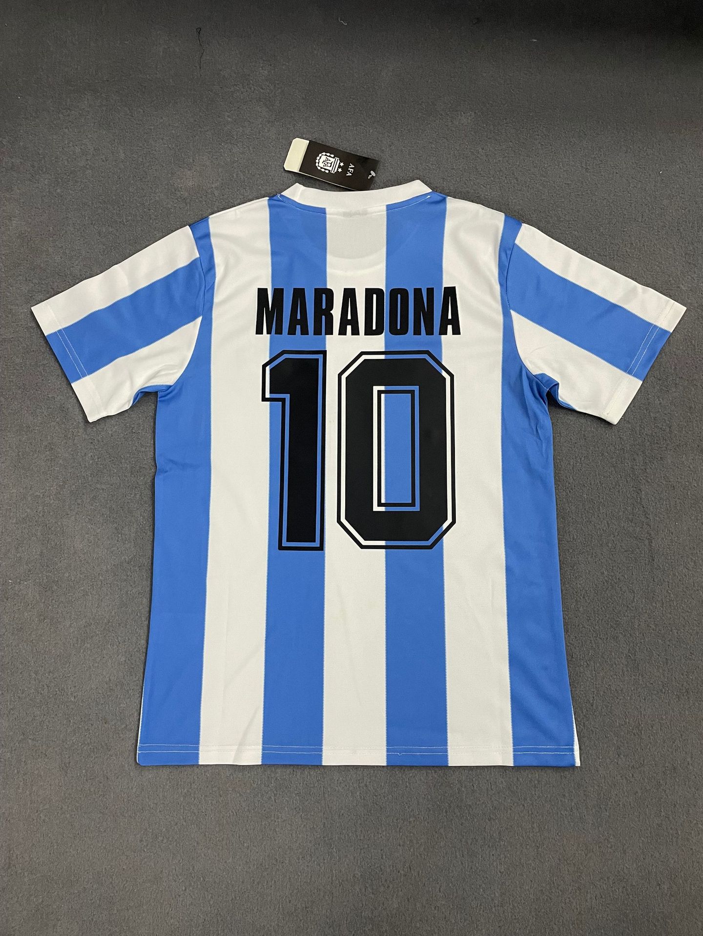 复古球衣阿根廷10号马拉多纳球衣纪念版足球服阿根廷球衣10号梅西