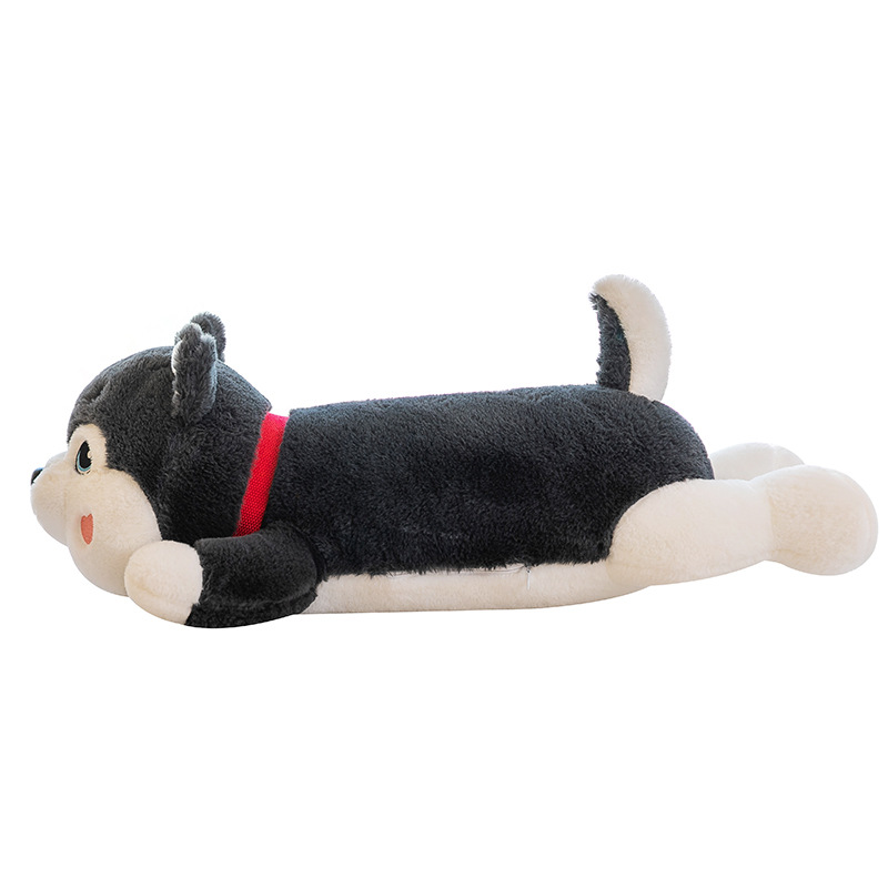 Children's Shiba Inu Pillow Plush Toy Super Soft Bed Sleeping Doll Husky Doll Birthday Gift for Girls