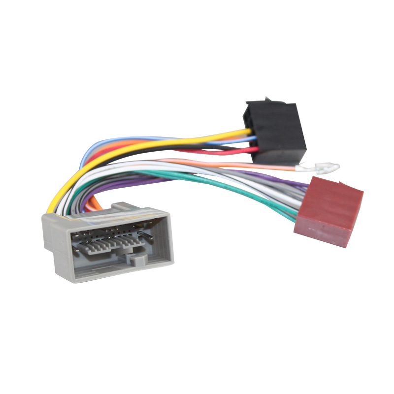 适用本田锋范凌派08款雅阁飞度12款本田crvcd机尾线插无损iso线束