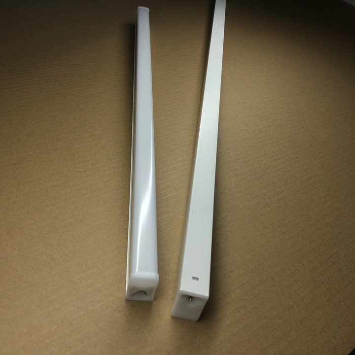 t5led方形吊顶长条灯全套含支架可拼接一体化节能三孔展柜光灯管