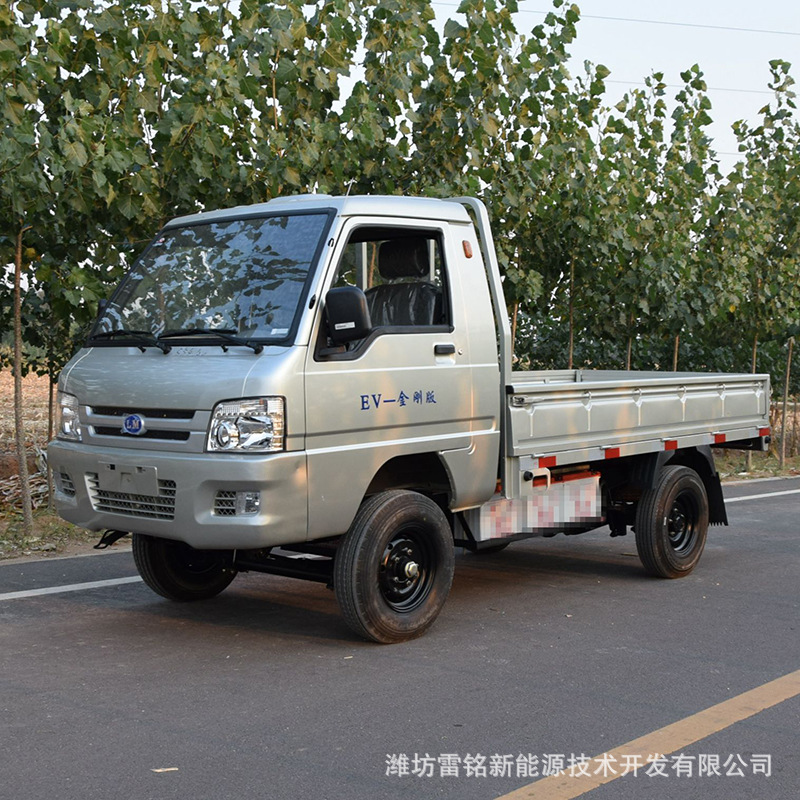 四轮电动货车 家用双排电动拉货车 多用途新能源电动车-阿里巴巴