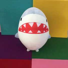 最终幻想ff14鲨鱼指挥官毛绒动漫公仔游戏鲨鱼玩偶鲨鲨抱枕现货批