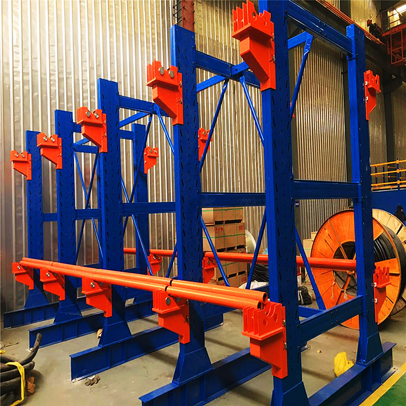 厂家定制悬臂式货架多层承重管材板材方管悬臂铁架子电厂线缆架