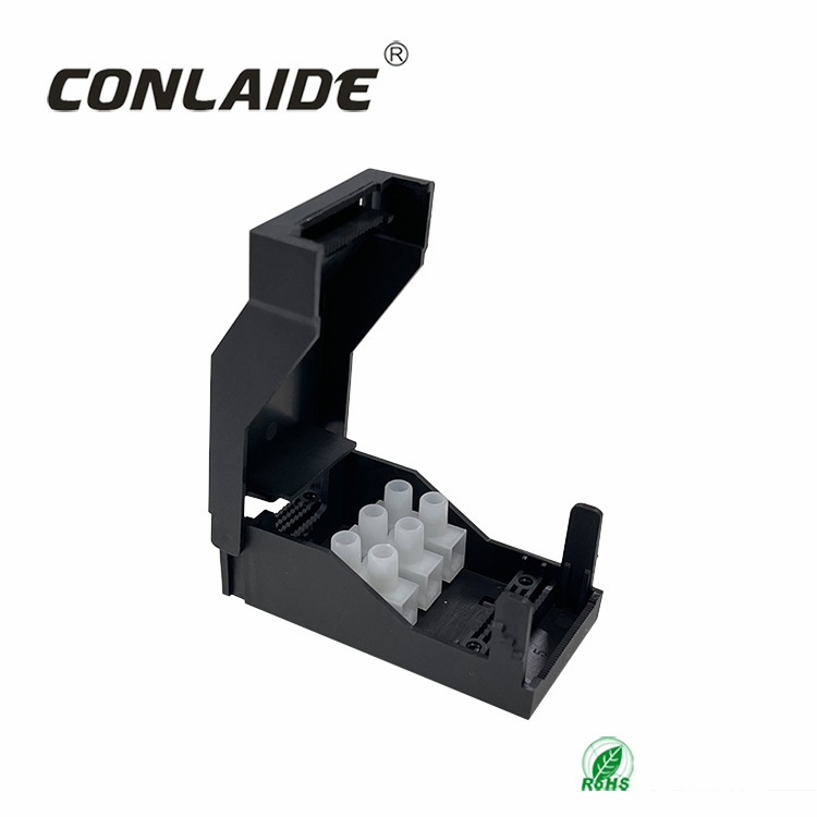 优惠供应3位快速接线盒电源驱动后端可配推插免螺丝端子台B-603MJ