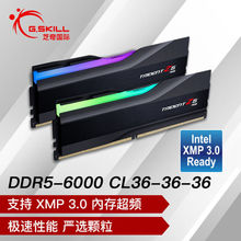 G.SKILL 32GB(16Gx2) DDR5 6000 台式机灯条-焰锋戟RGB灯条/AMD