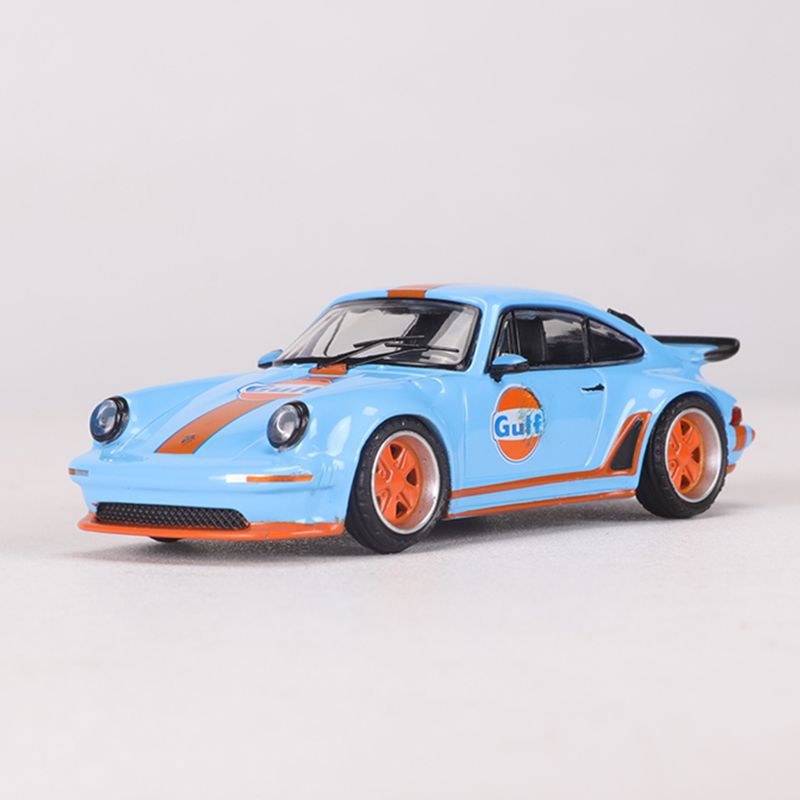 rm犀牛1:64 rwb保时捷singer 930 turbo仿真合金汽车模型收藏