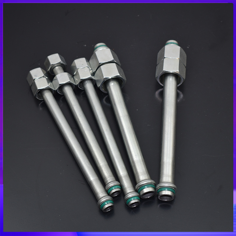 供应卡套式液压钢管总成 精密无缝镀锌钢管 一体式液压钢管总成