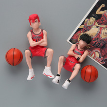 灌篮高手动漫卡通磁力冰箱贴 磁贴 3D立体篮球人物公仔磁力贴吸铁