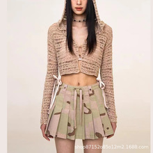 全棉时代童装24年新款女童棉线衣外套儿童开衫毛衣针织衫毛衣