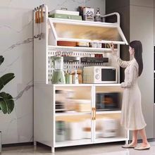 餐边柜一体靠墙厨房置物柜橱柜现代简约多层收纳柜多功能储物柜子
