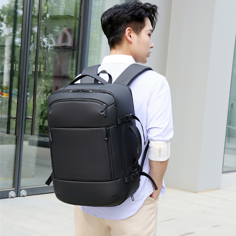 2023 Cross-Border New Arrival Expansion Waterproof Large Capacity Business Men Travel Computer Backpack Multifunctional Backpack