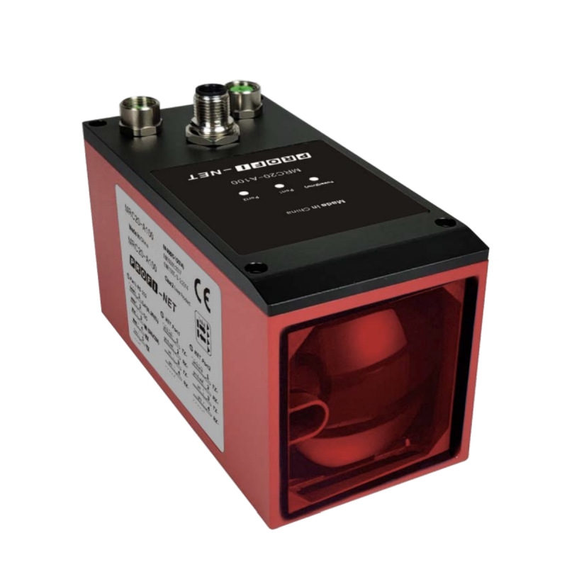 100米物流仓储堆垛机定位激光测距仪 高位行车定位激光测距传感器