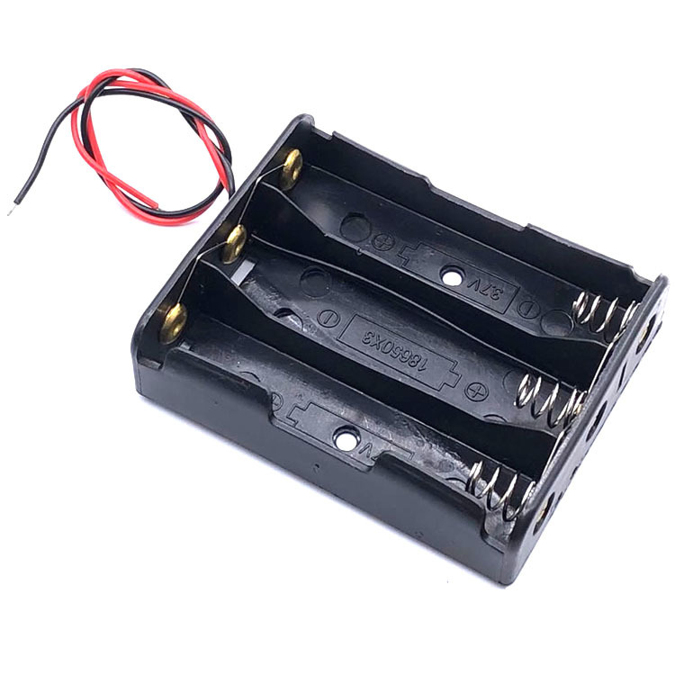 7v带线并联锂电池座18650充电盒电池盒