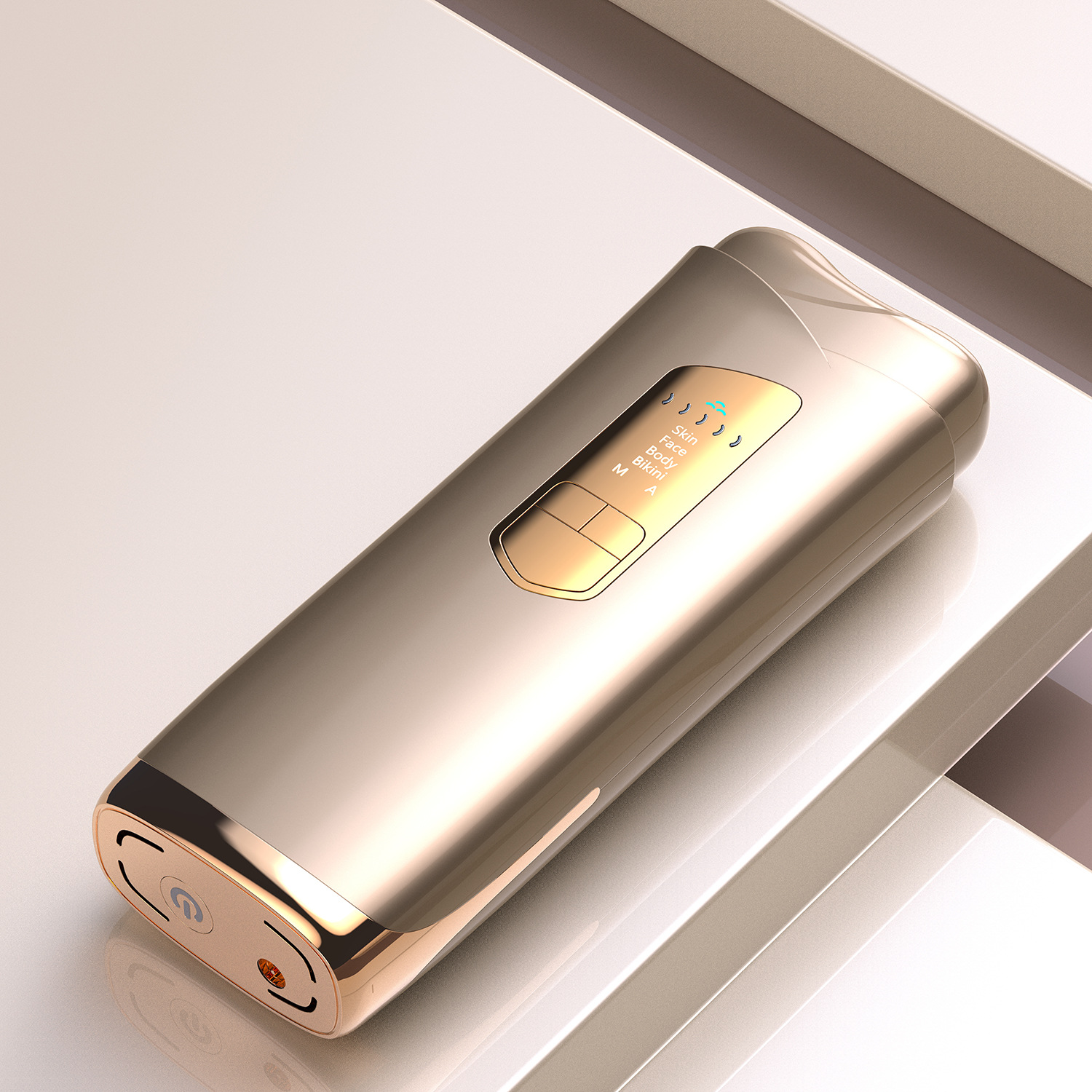 花瓣家用冰感激光脱毛器冰点脱毛仪便携全身私处ipl激光脱毛机