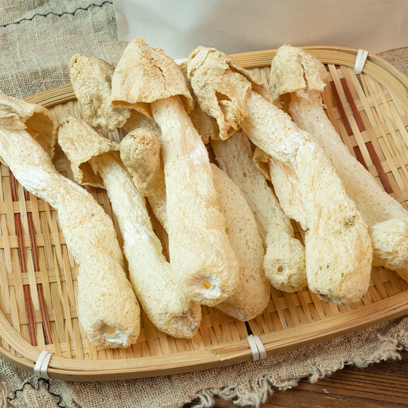 云南竹荪干货15g野生菌菇煲汤火锅食材竹生菌新鲜竹笙无硫短裙