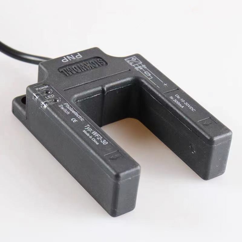 恒达富士电梯平层感应器wf2-30 pnp npn平层光电感应开关电梯配件