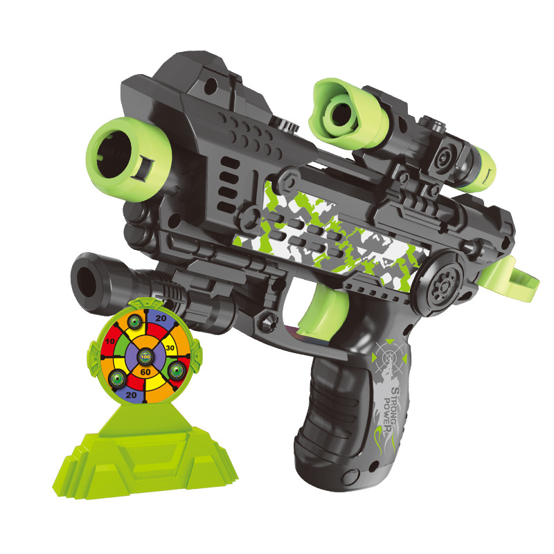 Soft Bullet Gun Toy Suit Children and Boys Manual Bolt Soft Bullet Gun Eva Bullet Simulation Pistol Combination