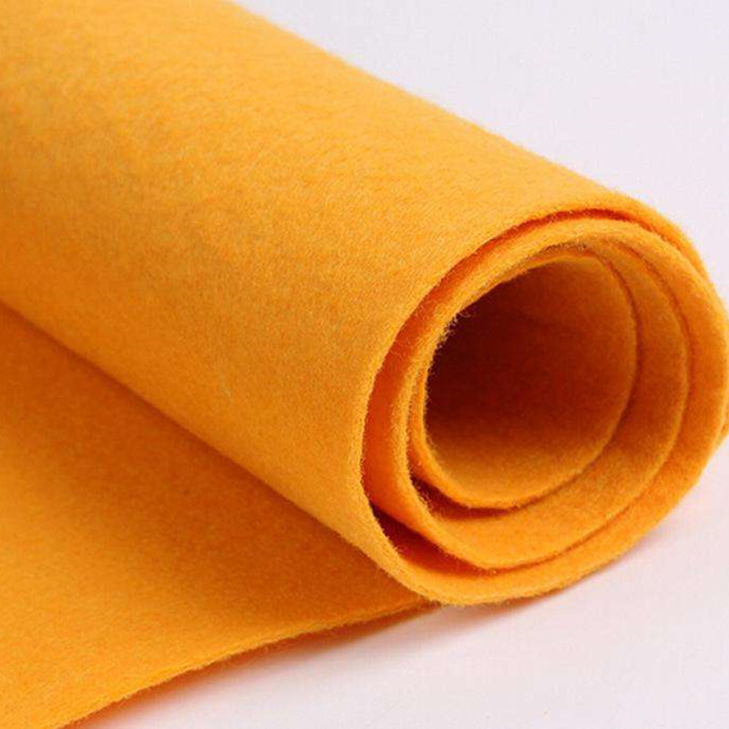 涤纶纺粘彩色无纺布 创意简约家纺不织布多种款式针刺棉无纺布