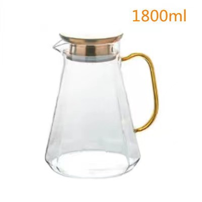 High Borosilicate Kettle High Temperature Resistant Enjoy Good-looking Glass Water Pitcher Water Utensils Set Household Japanese Cold Kettle