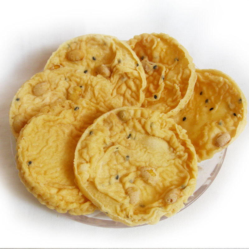 铁勺饼小吃零食糕点心香脆月亮粑喇哒河源龙川兴宁客家特产锅巴