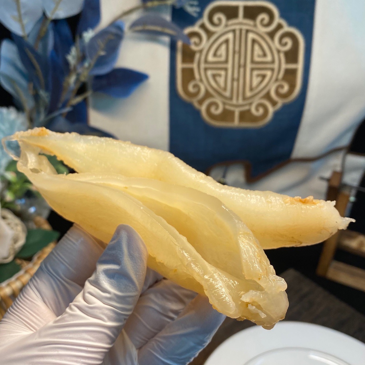 0成交8斤批发渠道深海非洲陈年赤嘴鱼胶赤嘴鳘鱼胶花胶鱼肚干货