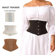 沙漏外穿塑腰带 大码女产后塑型收腹带 Waist Trainer 鱼骨束腰带